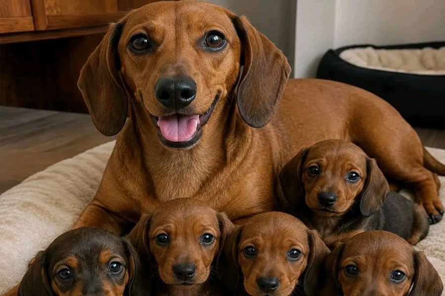 Dachshund puppy